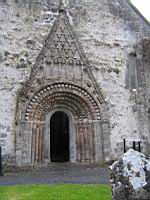 Clonfert - Cathedrale romane - Portail (7)